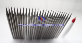 Tungsten Needles and Tungsten Rhenium Needles Used in the Construction of Probe Cards tungsten probes photo