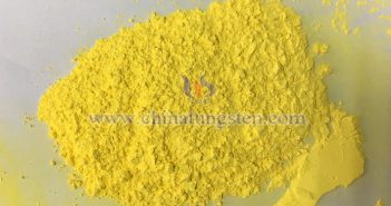 The “Manipulator” Behind Yellow Tungsten Oxide Crystal Structure Picture of CTIA GROUP LTD yellow tungsten oxide